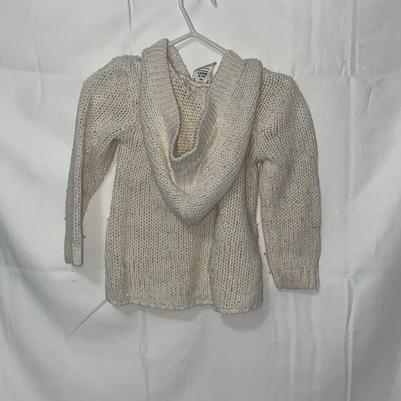 Old Navy sweater white with gold flakes - Picture 2 of 2